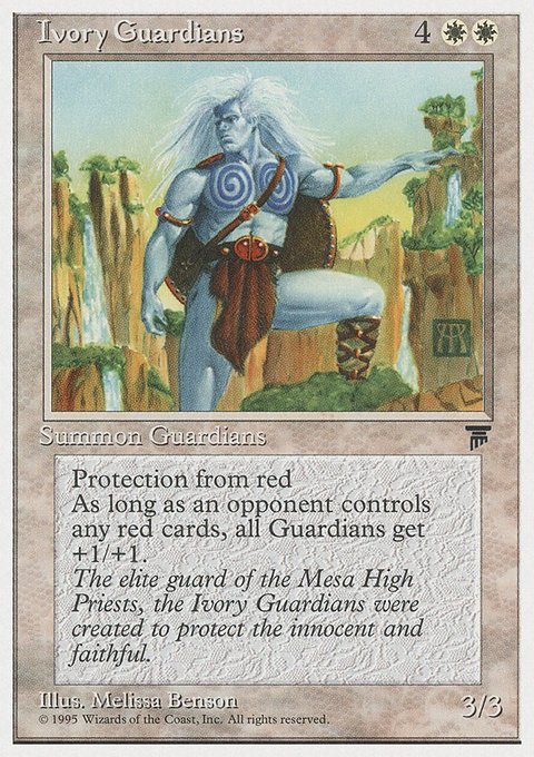 Ivory Guardians, Chronicles #8, Magic: The Gathering card
