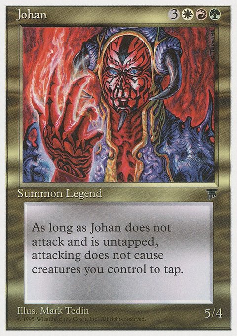 Johan, Chronicles #77, Magic: The Gathering card