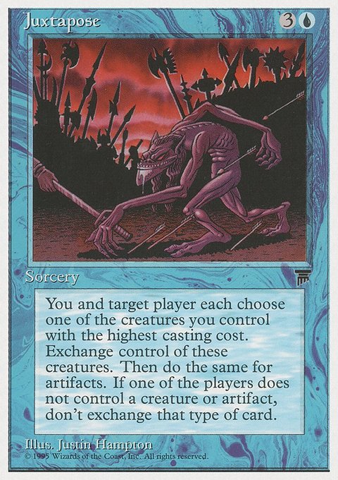 Juxtapose, Chronicles #22, Magic: The Gathering card