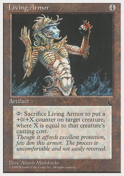 Living Armor, Chronicles #103, Magic: The Gathering card