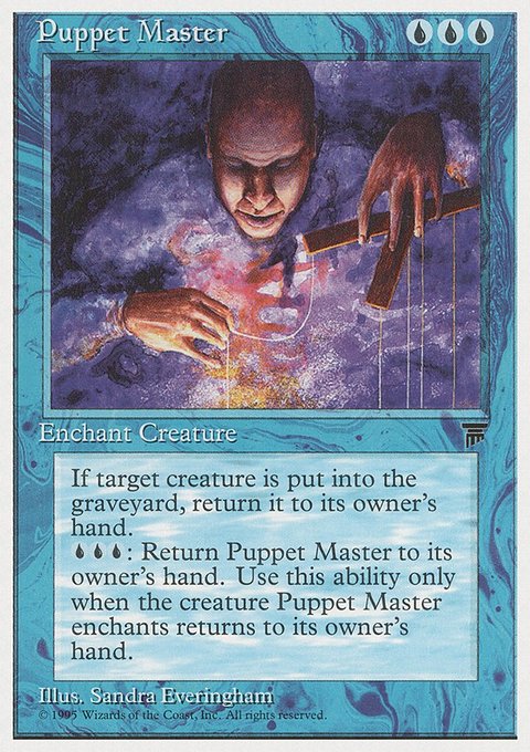 Puppet Master, Chronicles #23, Magic: The Gathering card