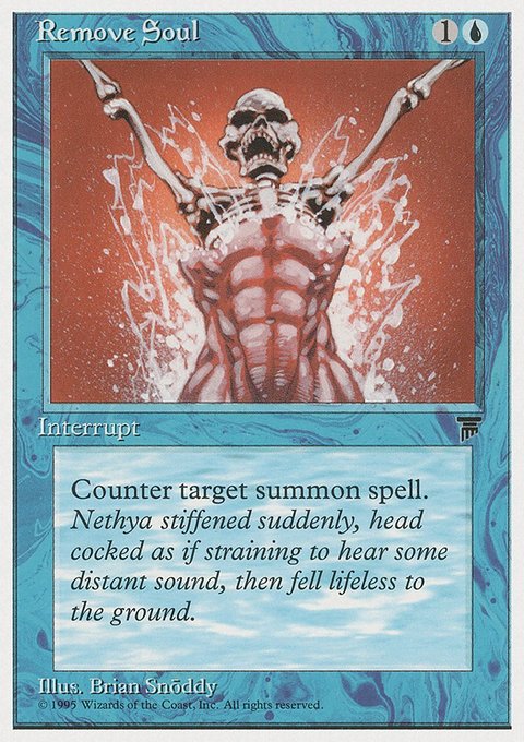 Remove Soul, Chronicles #25, Magic: The Gathering card