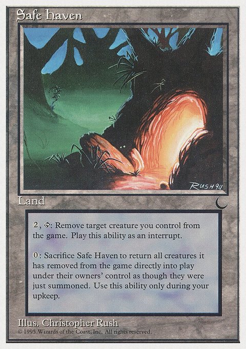 Safe Haven, Chronicles #113, Magic: The Gathering card