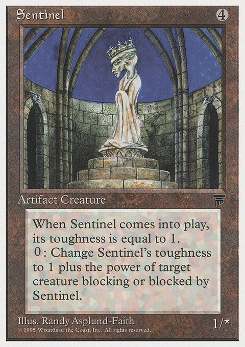 Sentinel, Chronicles #107, Magic: The Gathering card