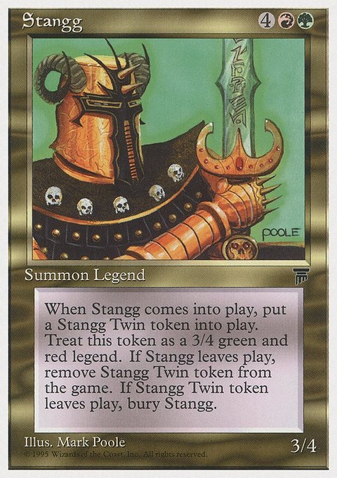 Stangg, Chronicles #86, Magic: The Gathering card