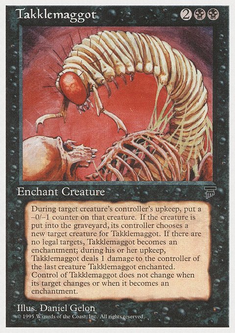Takklemaggot, Chronicles #37, Magic: The Gathering card