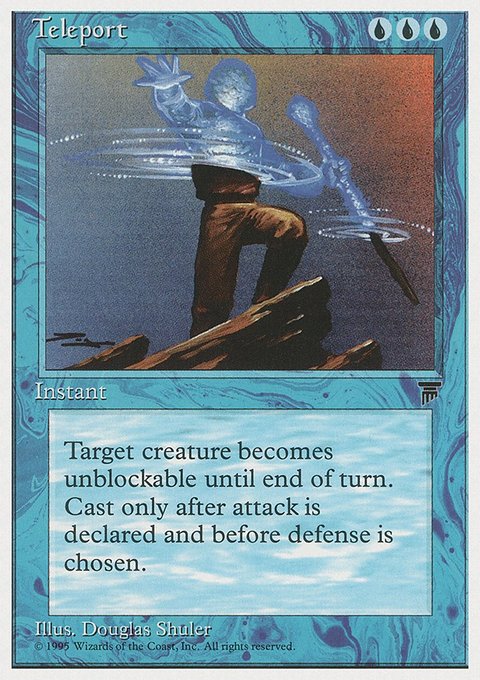 Teleport, Chronicles #26, Magic: The Gathering card
