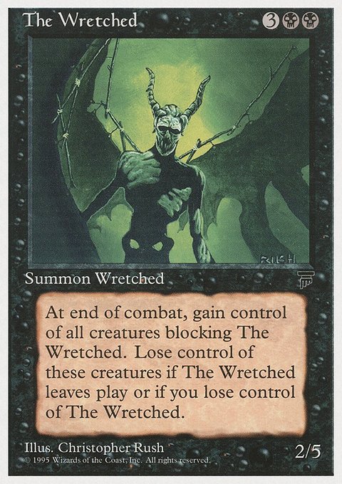 The Wretched, Chronicles #39, Magic: The Gathering card