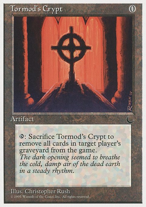Tormod's Crypt, Chronicles #109, Magic: The Gathering card