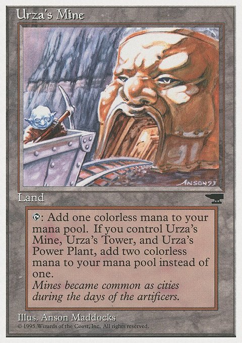 Urza's Mine, Chronicles #114a, Magic: The Gathering card