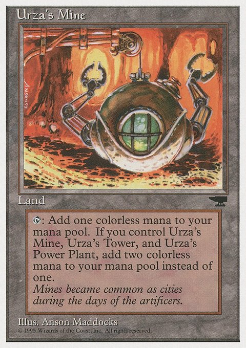 Urza's Mine, Chronicles #114b, Magic: The Gathering card