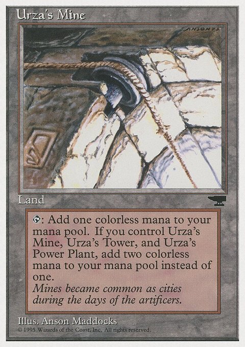 Urza's Mine, Chronicles #114c, Magic: The Gathering card