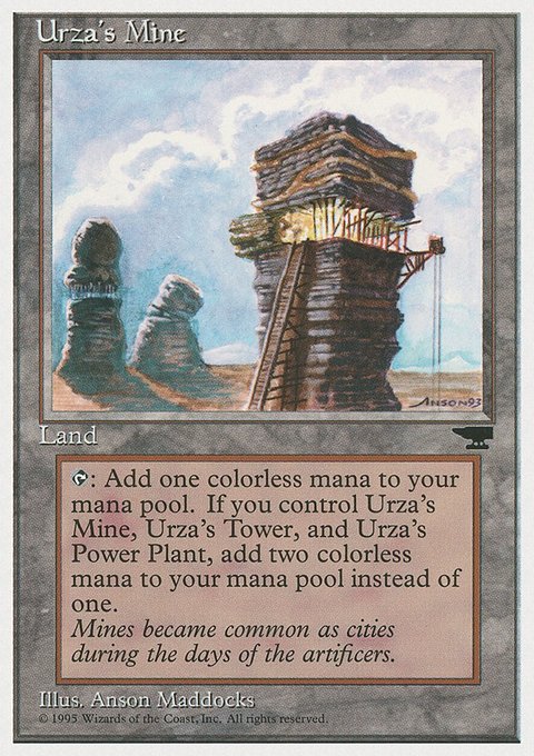 Urza's Mine, Chronicles #114d, Magic: The Gathering card