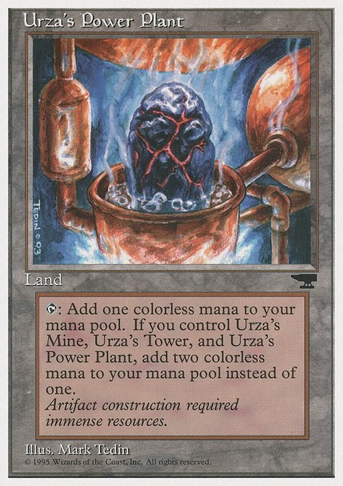 Urza's Power Plant, Chronicles #115a, Magic: The Gathering card