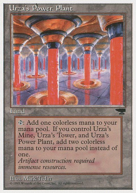 Urza's Power Plant, Chronicles #115b, Magic: The Gathering card