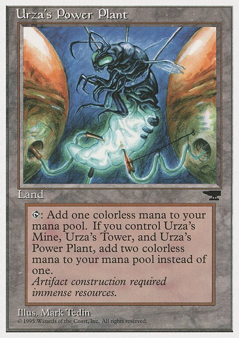 Urza's Power Plant, Chronicles #115c, Magic: The Gathering card