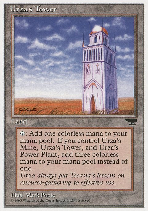 Urza's Tower, Chronicles #116b, Magic: The Gathering card
