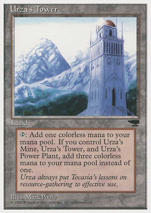 Urza's Tower, Chronicles #116c, Magic: The Gathering card