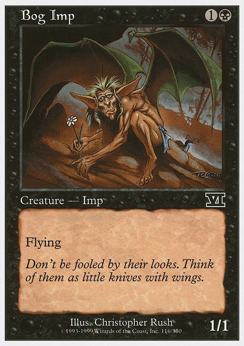 Bog Imp, Classic Sixth Edition #116, Magic: The Gathering card