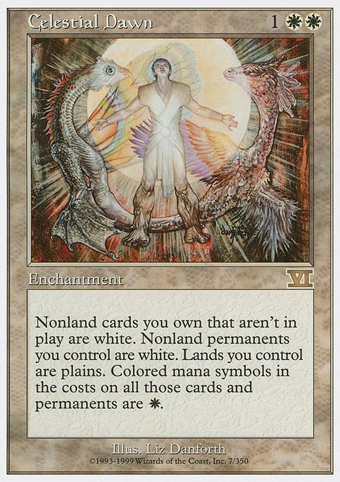 Celestial Dawn, Classic Sixth Edition #7, Magic: The Gathering card