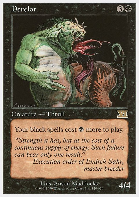 Derelor, Classic Sixth Edition #120, Magic: The Gathering card