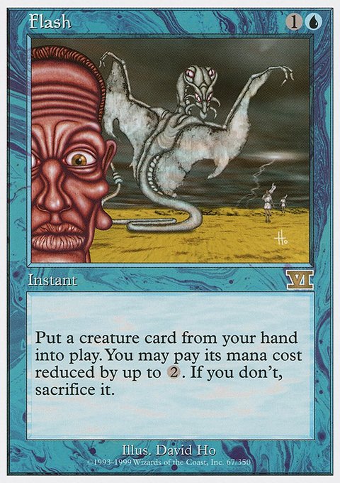 Flash, Classic Sixth Edition #67, Magic: The Gathering card