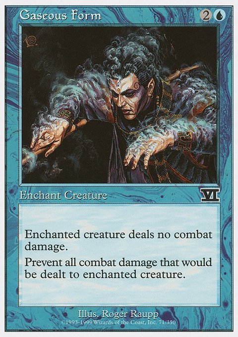 Gaseous Form, Classic Sixth Edition #71, Magic: The Gathering card