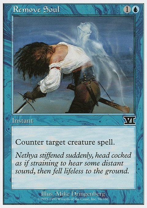 Remove Soul, Classic Sixth Edition #94, Magic: The Gathering card