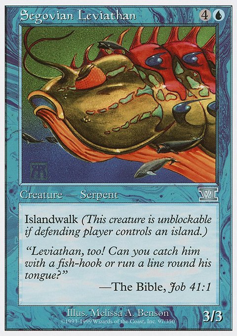 Segovian Leviathan, Classic Sixth Edition #97, Magic: The Gathering card
