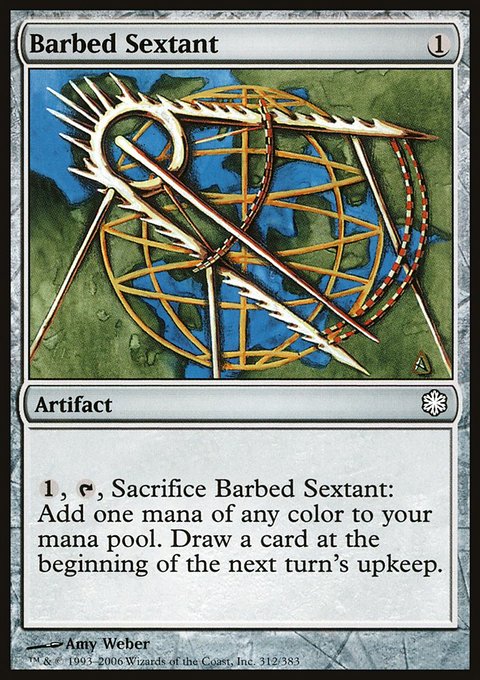 Barbed Sextant, Coldsnap Theme Decks #312, Magic: The Gathering card
