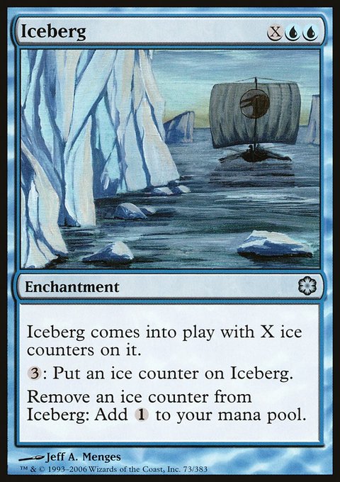Iceberg, Coldsnap Theme Decks #73, Magic: The Gathering card