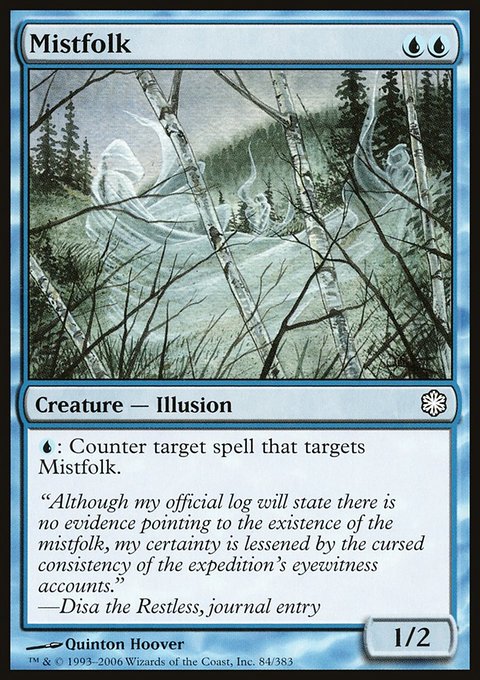 Mistfolk, Coldsnap Theme Decks #84, Magic: The Gathering card