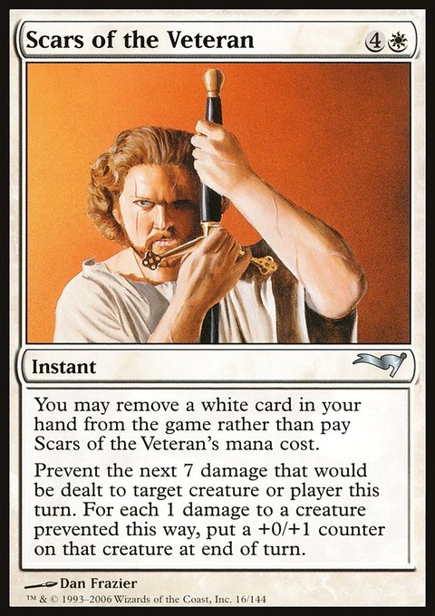 Scars of the Veteran, Coldsnap Theme Decks #16, Magic: The Gathering card