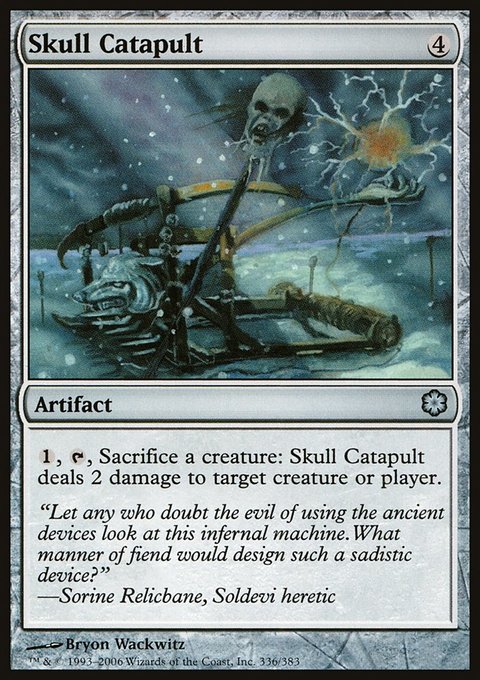 Skull Catapult, Coldsnap Theme Decks #336, Magic: The Gathering card