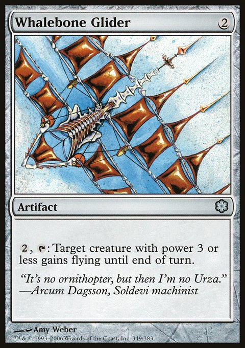 Whalebone Glider, Coldsnap Theme Decks #349, Magic: The Gathering card