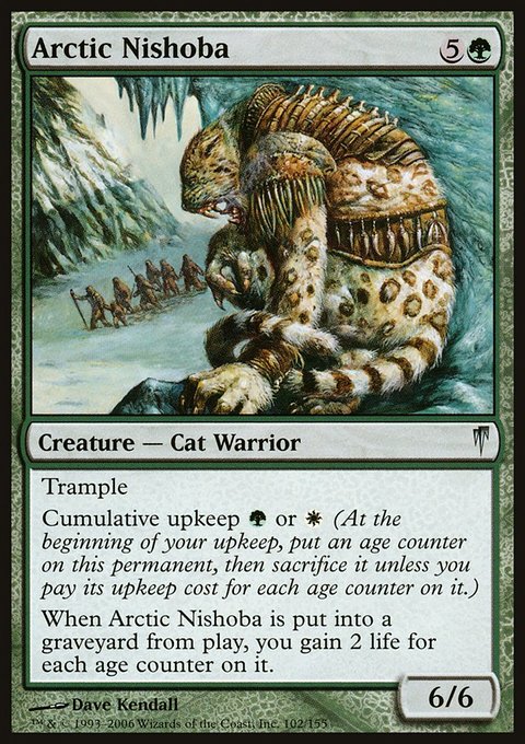 Arctic Nishoba, Coldsnap #102, Magic: The Gathering card