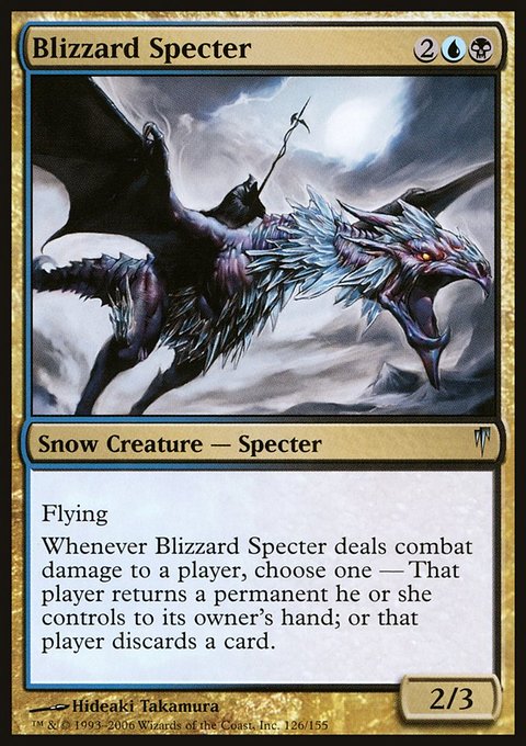 Blizzard Specter, Coldsnap #126, Magic: The Gathering card
