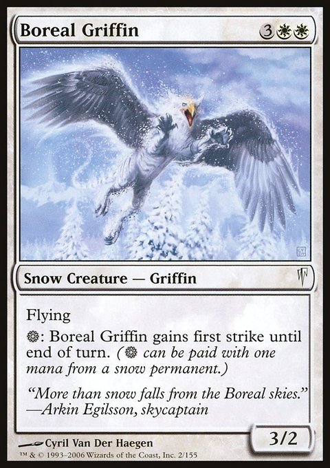 Boreal Griffin, Coldsnap #2, Magic: The Gathering card