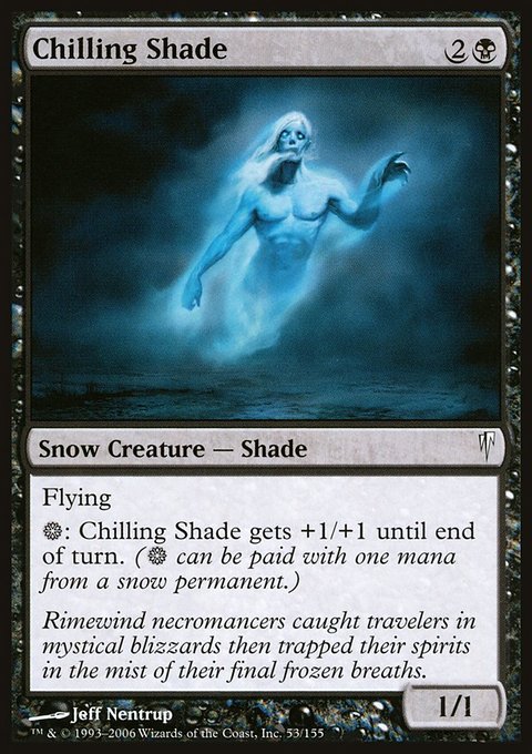 Chilling Shade, Coldsnap #53, Magic: The Gathering card
