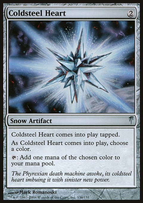 Coldsteel Heart, Coldsnap #136, Magic: The Gathering card