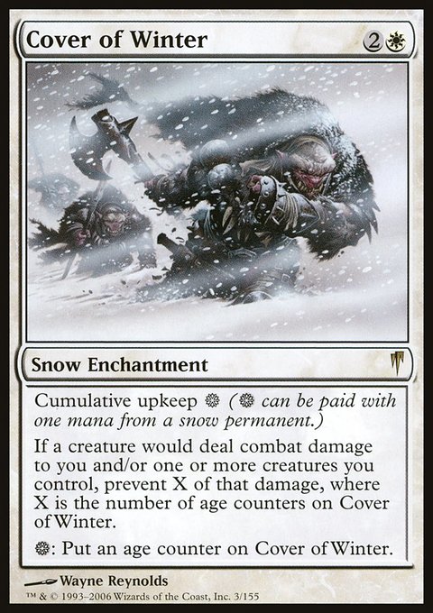 Cover of Winter, Coldsnap #3, Magic: The Gathering card