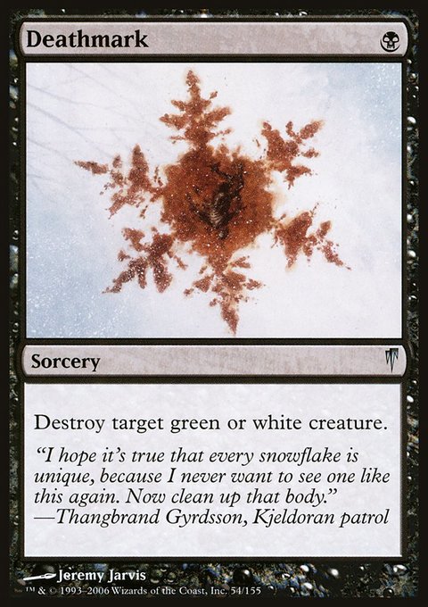 Deathmark, Coldsnap #54, Magic: The Gathering card