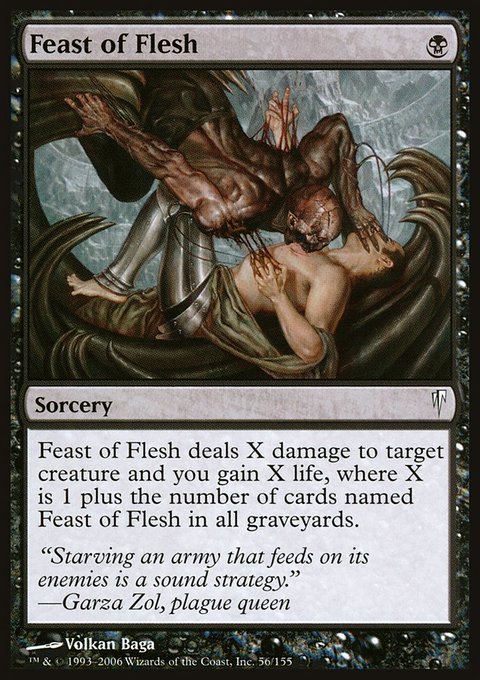 Feast of Flesh, Coldsnap #56, Magic: The Gathering card