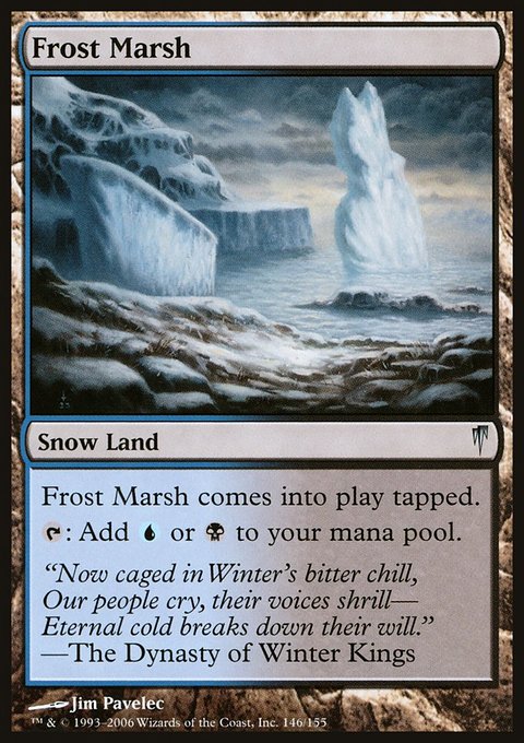 Frost Marsh, Coldsnap #146, Magic: The Gathering card