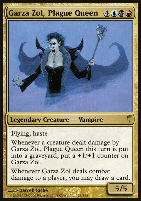 Garza Zol, Plague Queen, Coldsnap #129, Magic: The Gathering card
