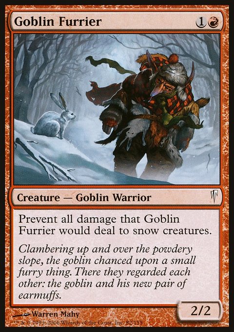 Goblin Furrier, Coldsnap #82, Magic: The Gathering card