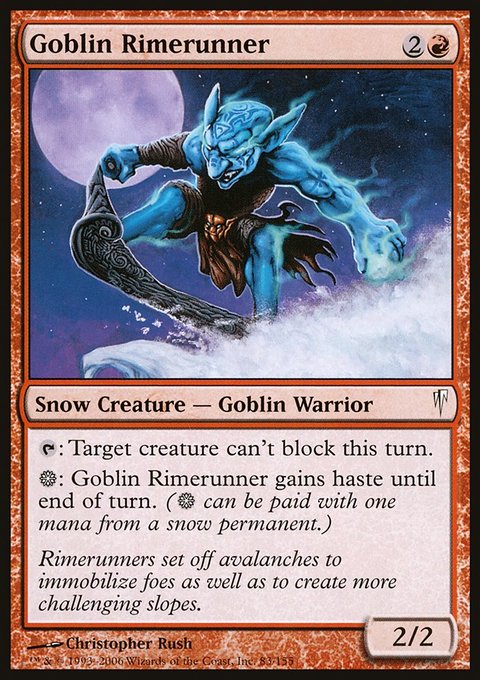 Goblin Rimerunner, Coldsnap #83, Magic: The Gathering card