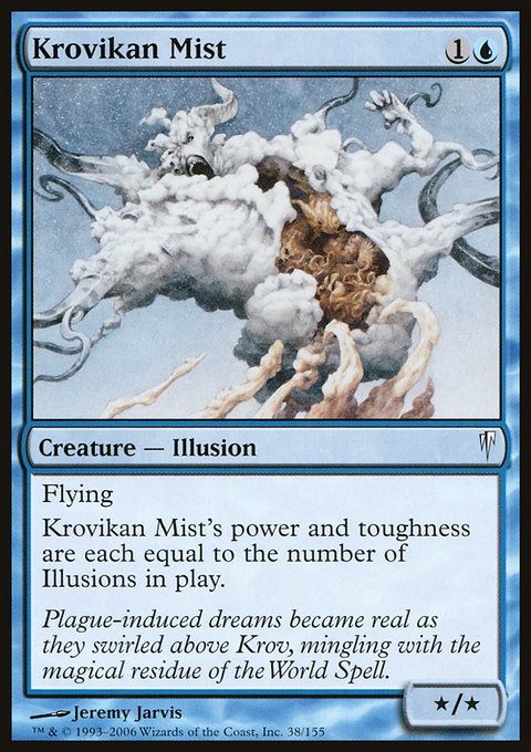 Krovikan Mist, Coldsnap #38, Magic: The Gathering card