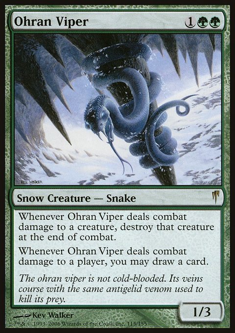 Ohran Viper, Coldsnap #115, Magic: The Gathering card