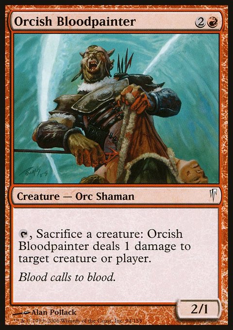 Orcish Bloodpainter, Coldsnap #94, Magic: The Gathering card